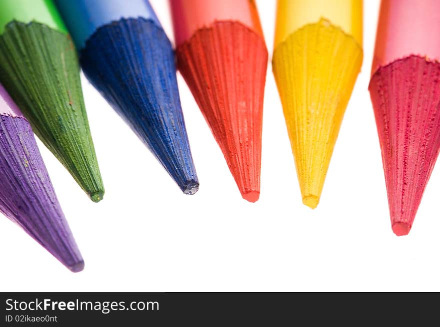 Collection of colorful pencils