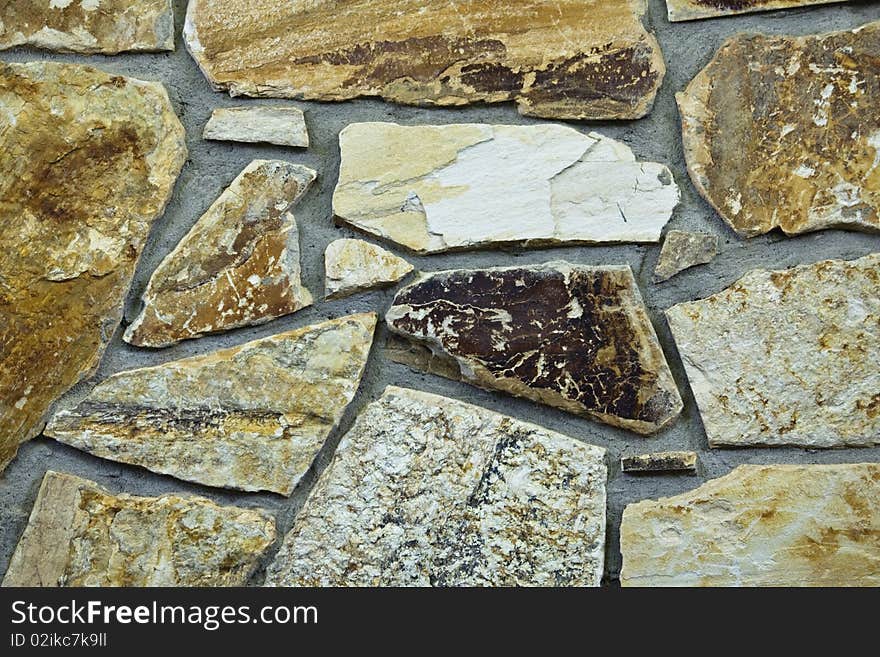 Horizontal abstract rock design wall. Horizontal abstract rock design wall