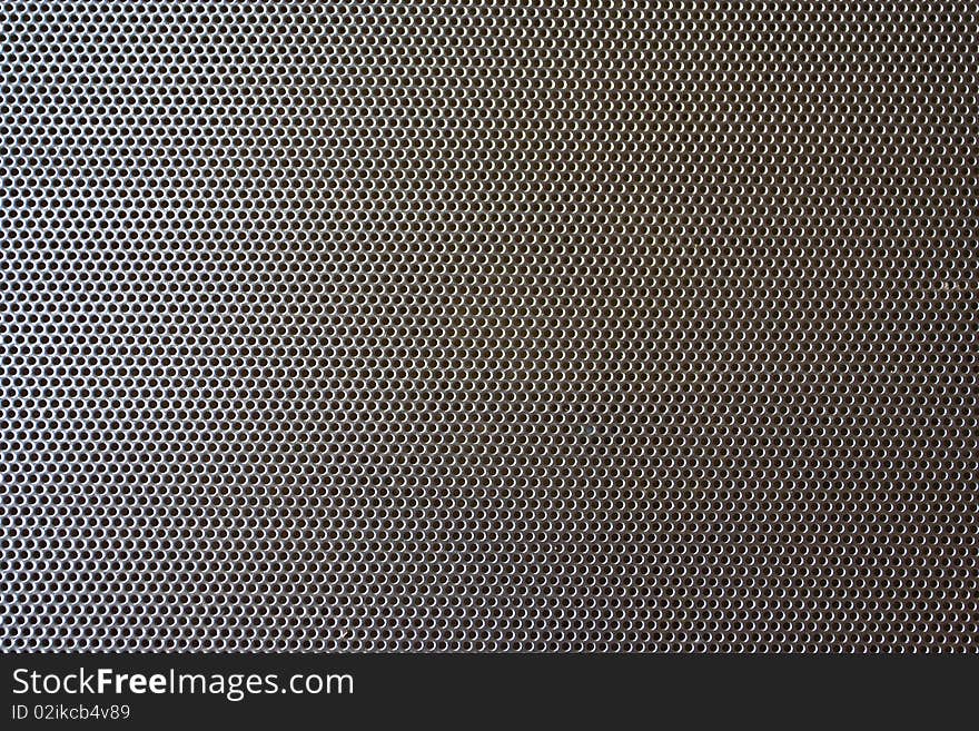 Metal background:colander sheet for construction.