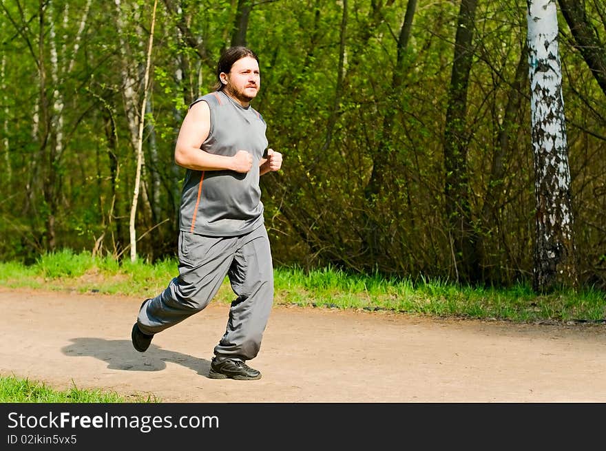 Jogging guy