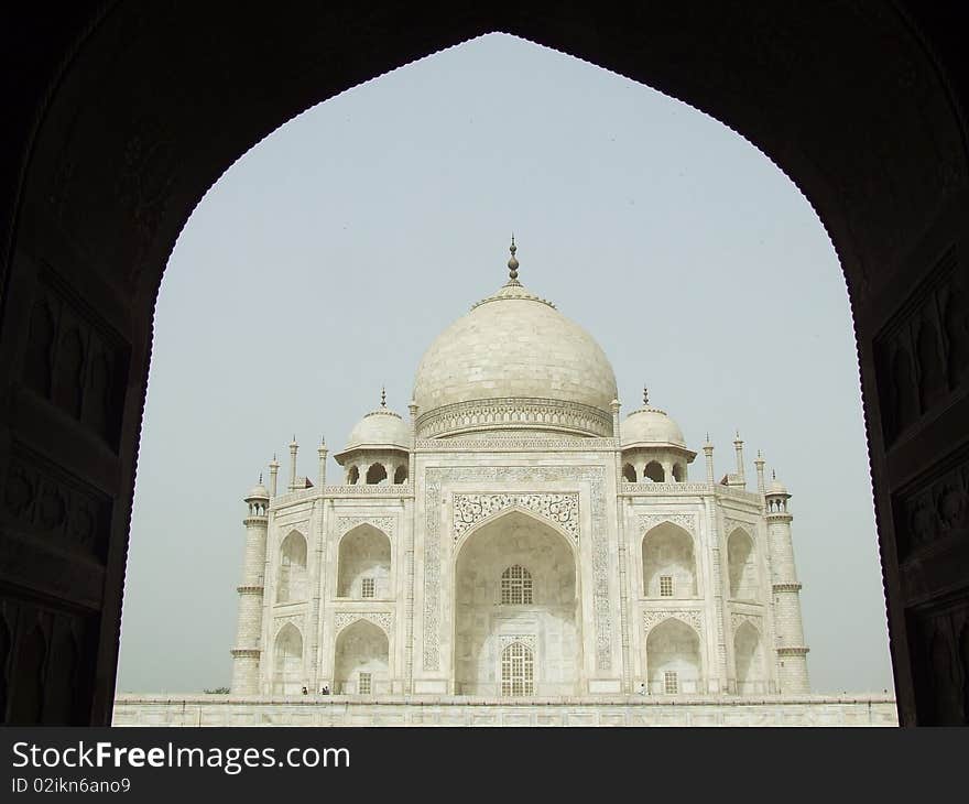 Beautiful monument-The Taj Mahal