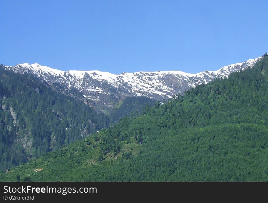 Beautiful Manali landscape