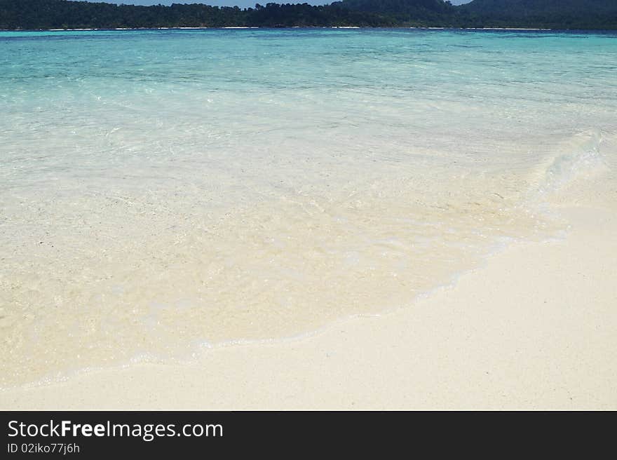 Beautiful beach and sea in Thailand