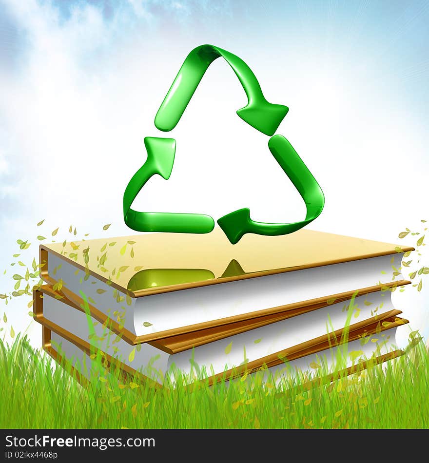 Golden books about recycle