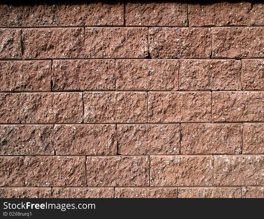 Nice brown brick pattern for fence. Nice brown brick pattern for fence