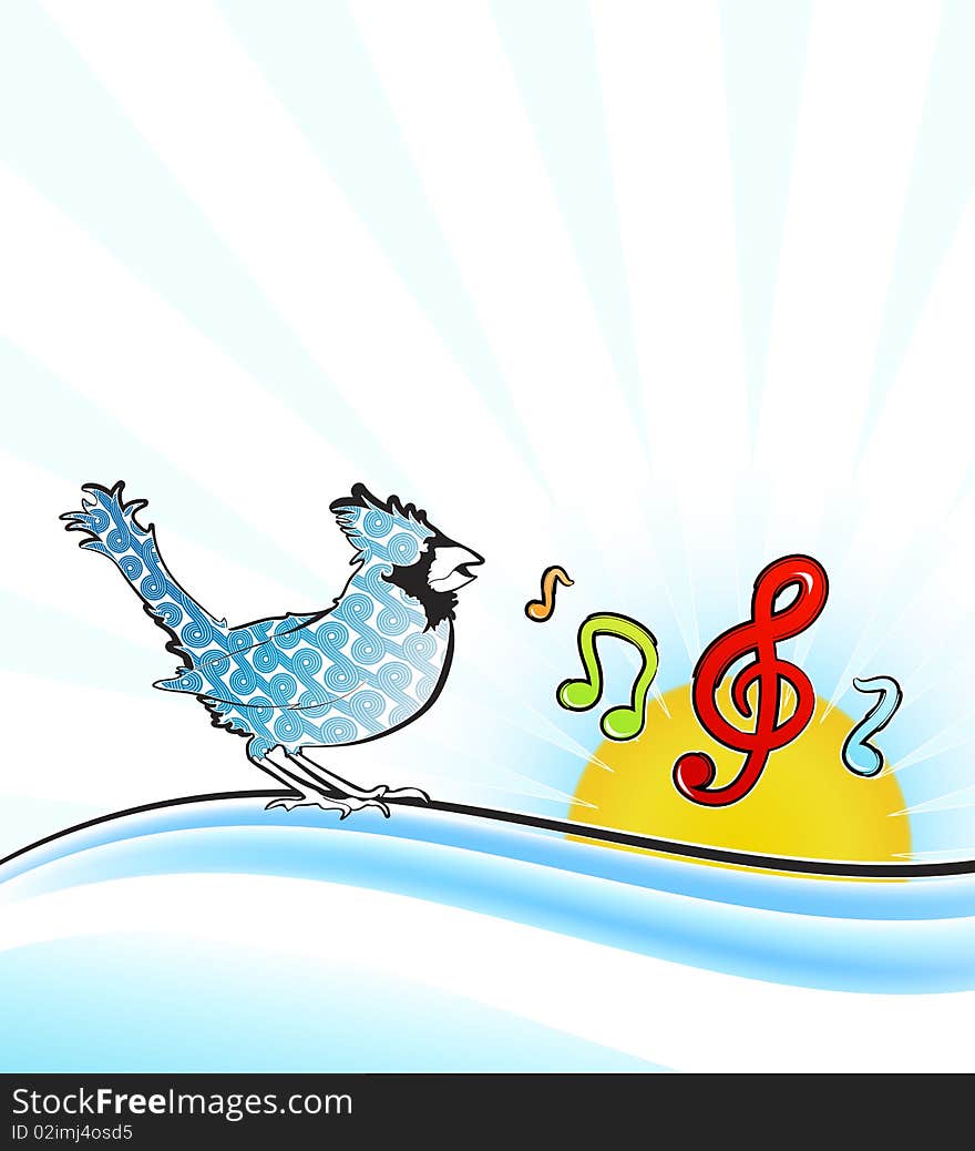 Singing bird