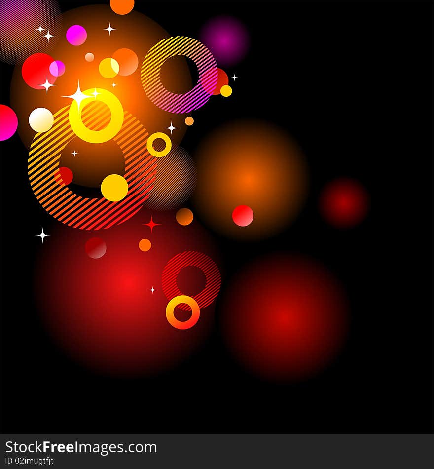 Abstract glittering background