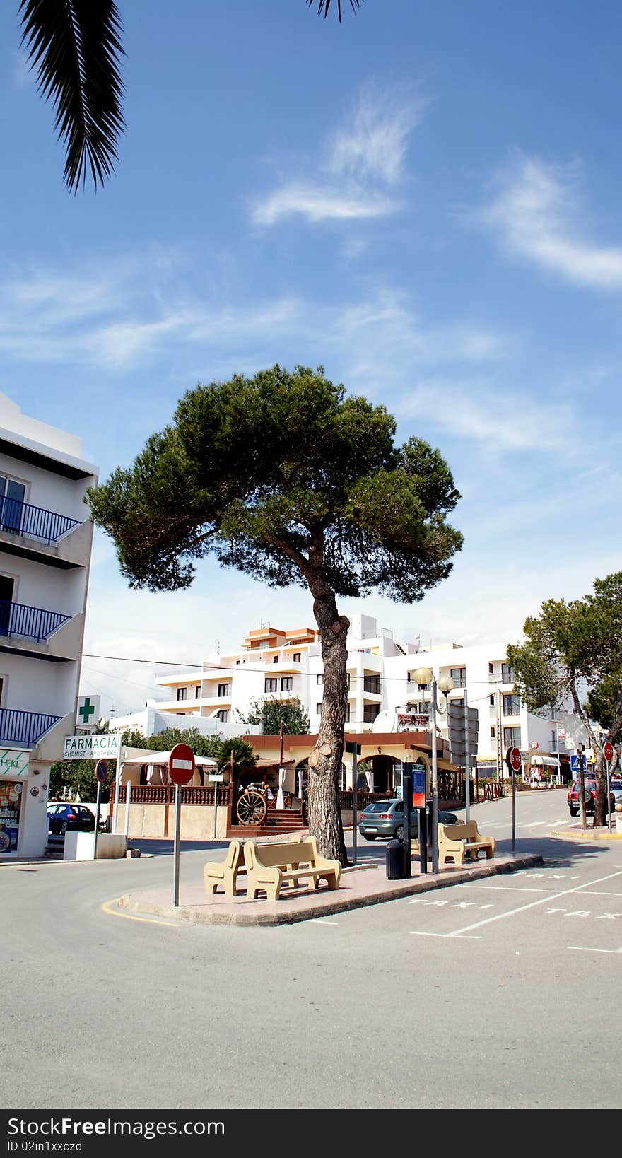 Views of the Island of Ibiza, Islas Baleares, Spain