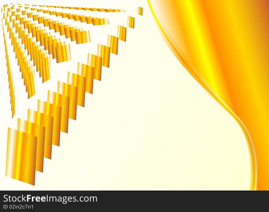 Abstract Golden background