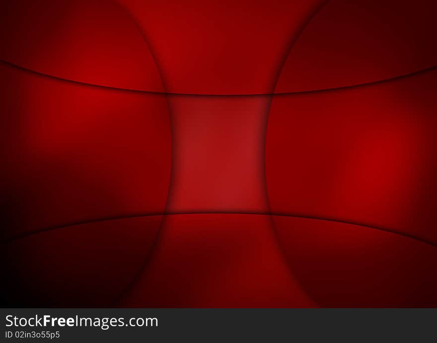 Red abstract line background design. Red abstract line background design