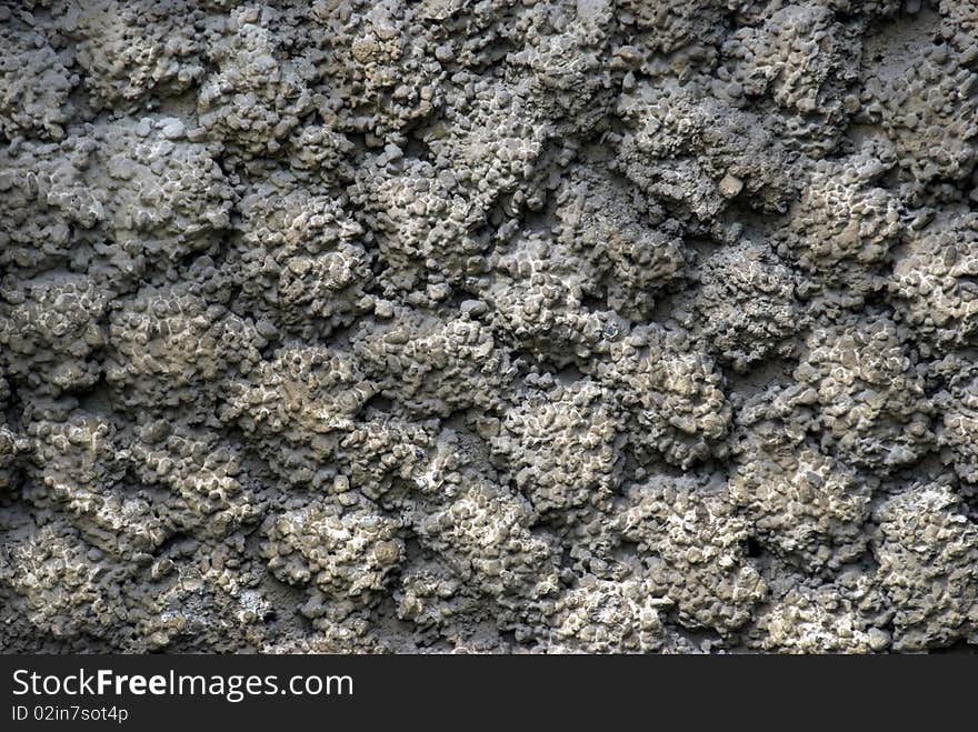 Closeup of cement textured wall