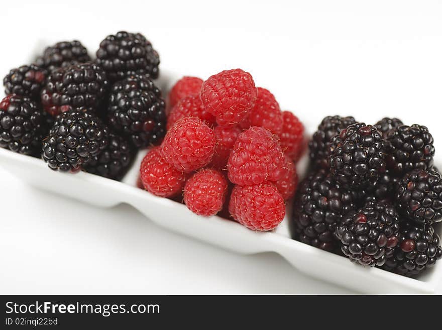 Raspberries and Blackberries