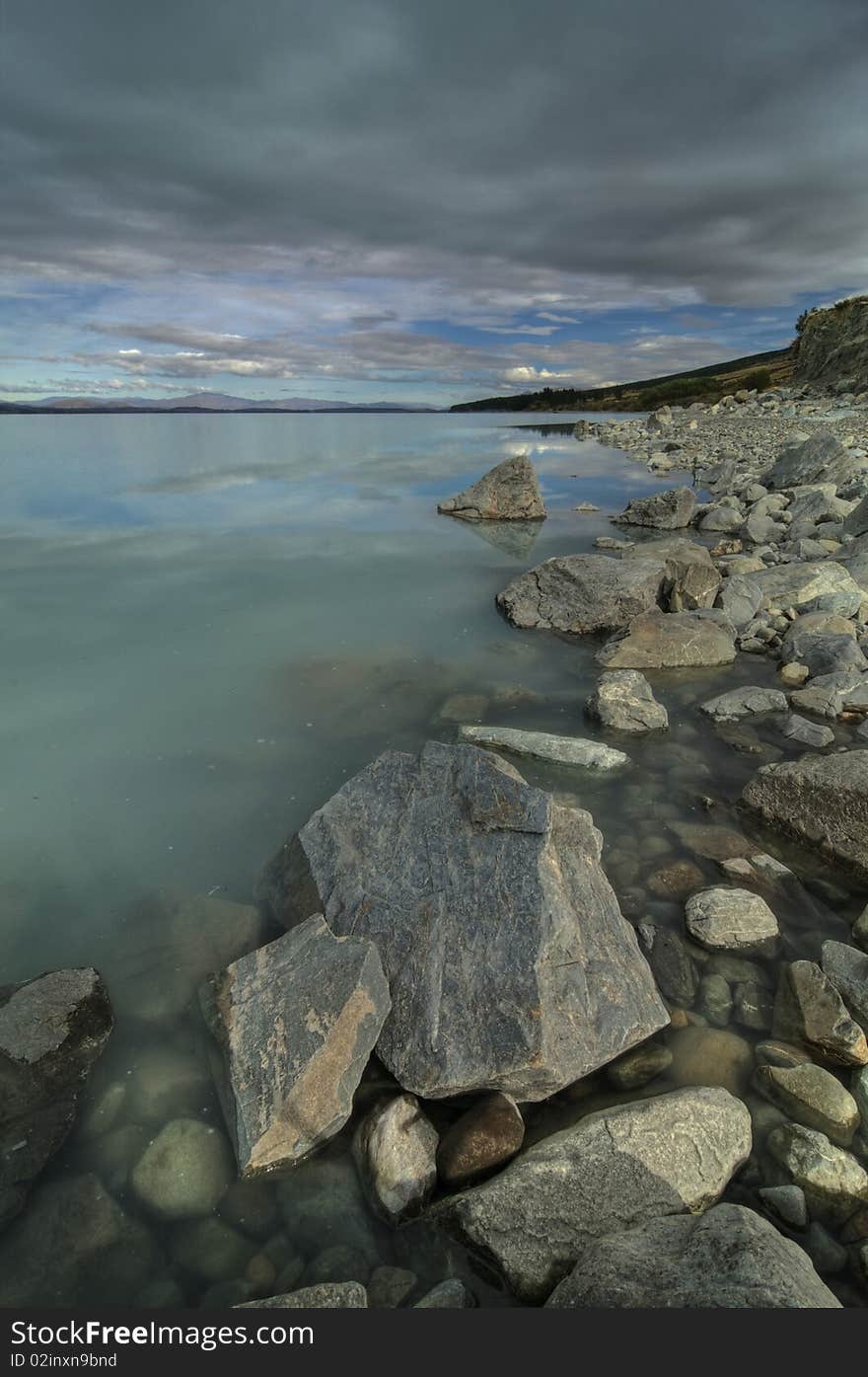 Lake Pukaki Shoreline