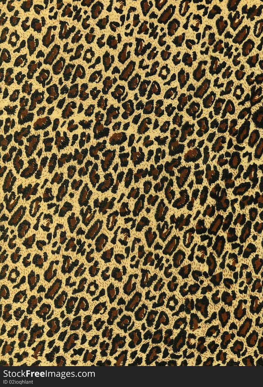 Textile leopard texture | High resolution