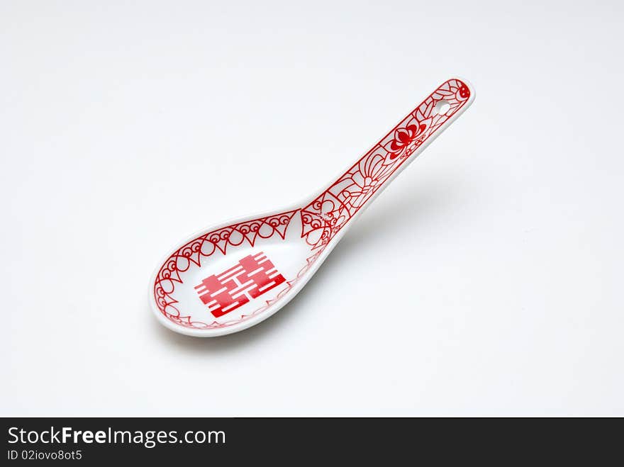 Chinese wedding  spoon