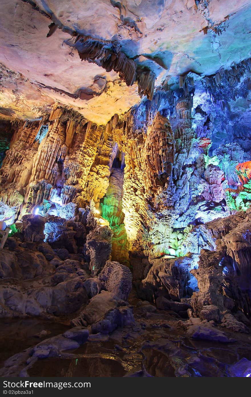 Reed flute cave guilin