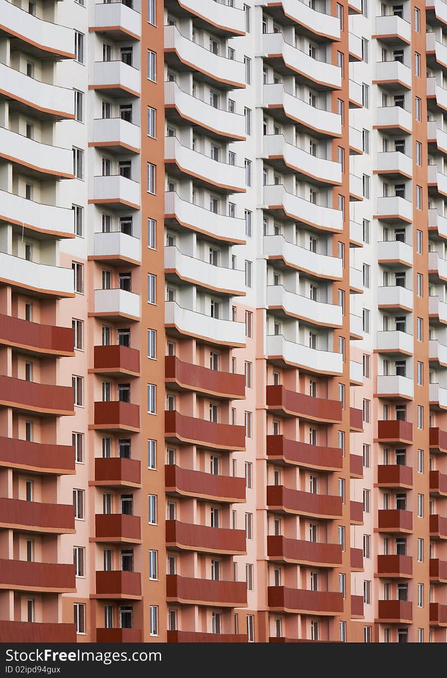 Multiroom apartment house