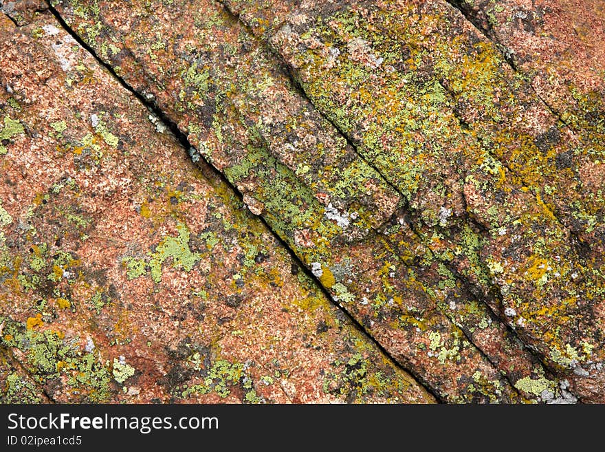 Mossy stone texture for background. Mossy stone texture for background