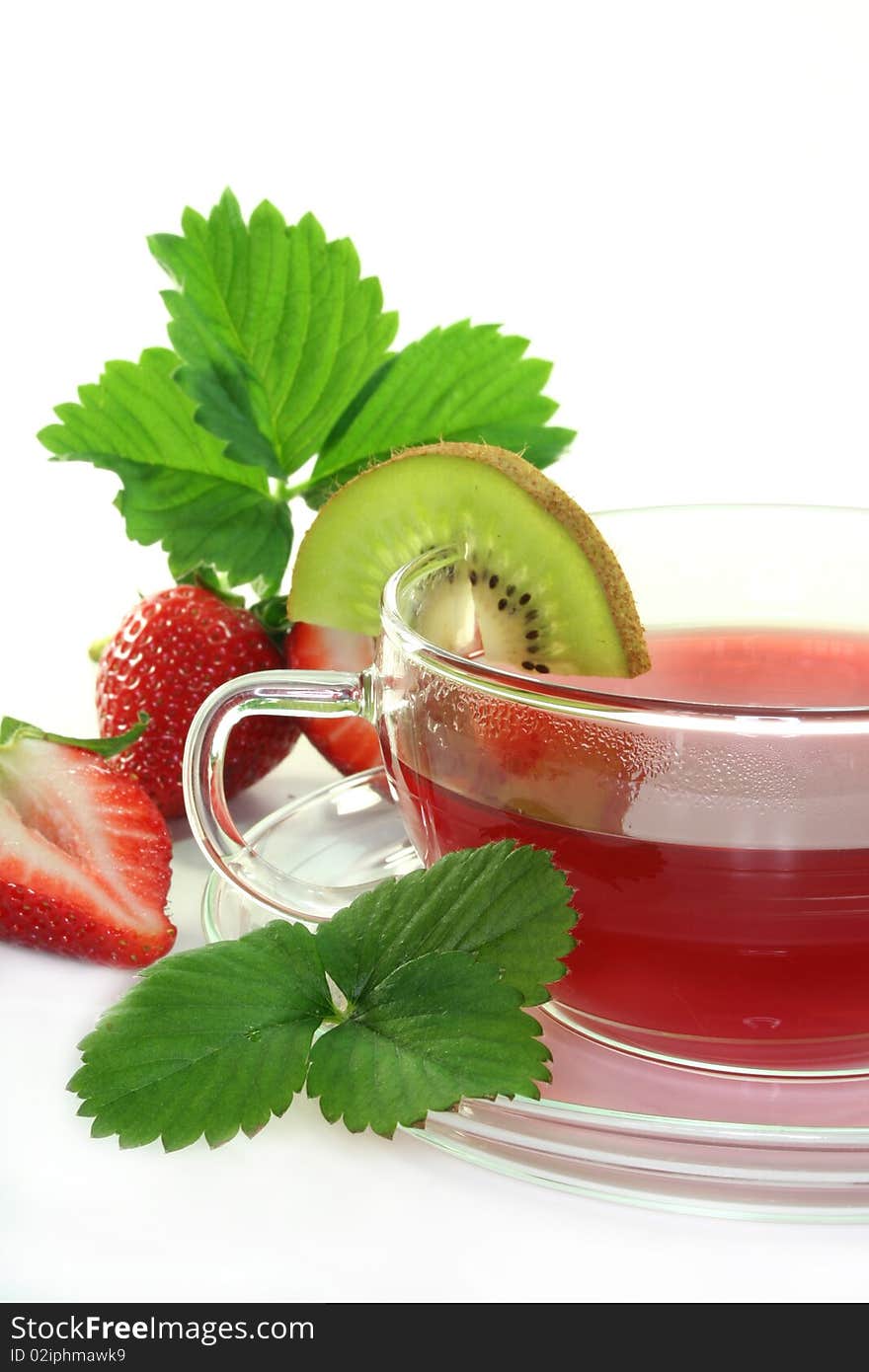 Strawberry Kiwi Tea