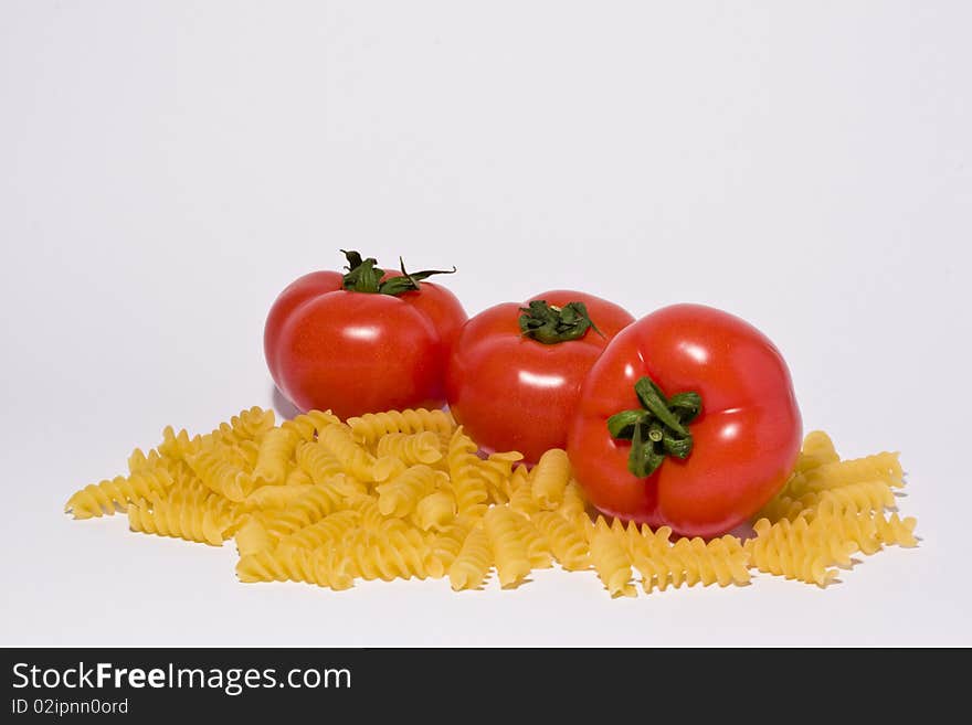 A tipical example of an italian dish. A tipical example of an italian dish