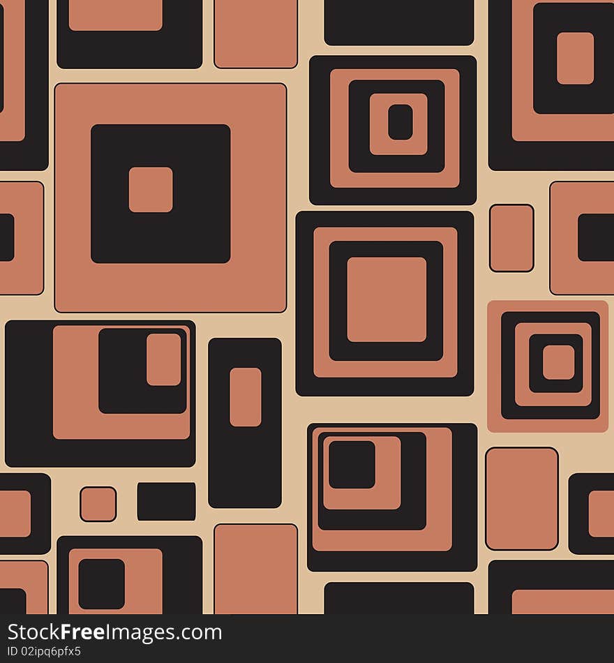 Seamless vector texture with rounded rectangles. Seamless vector texture with rounded rectangles