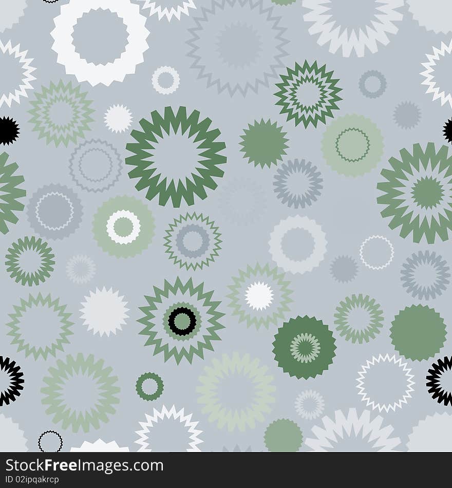 Seamless Gear Pattern