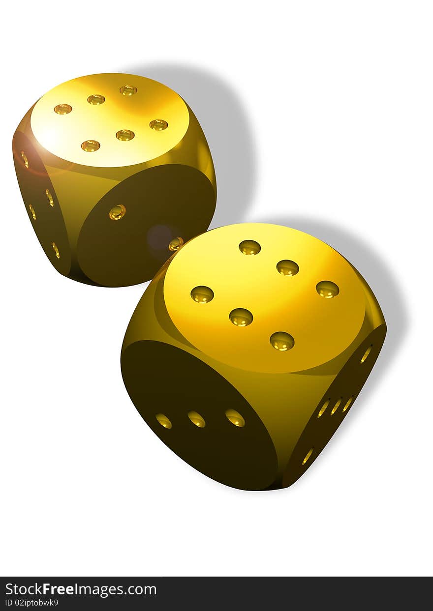 Two Golden Dice