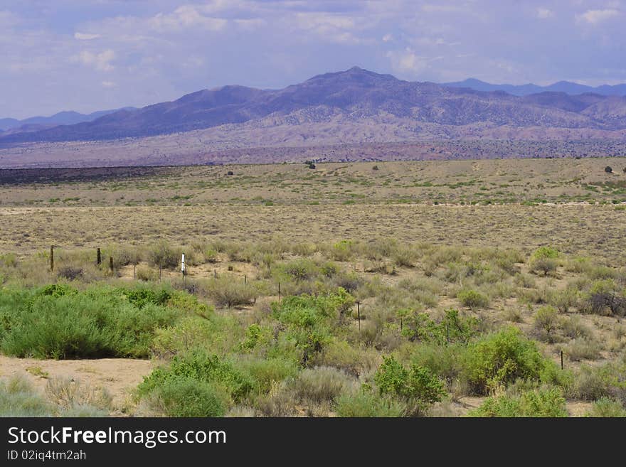 A very scenic view of the great american desert