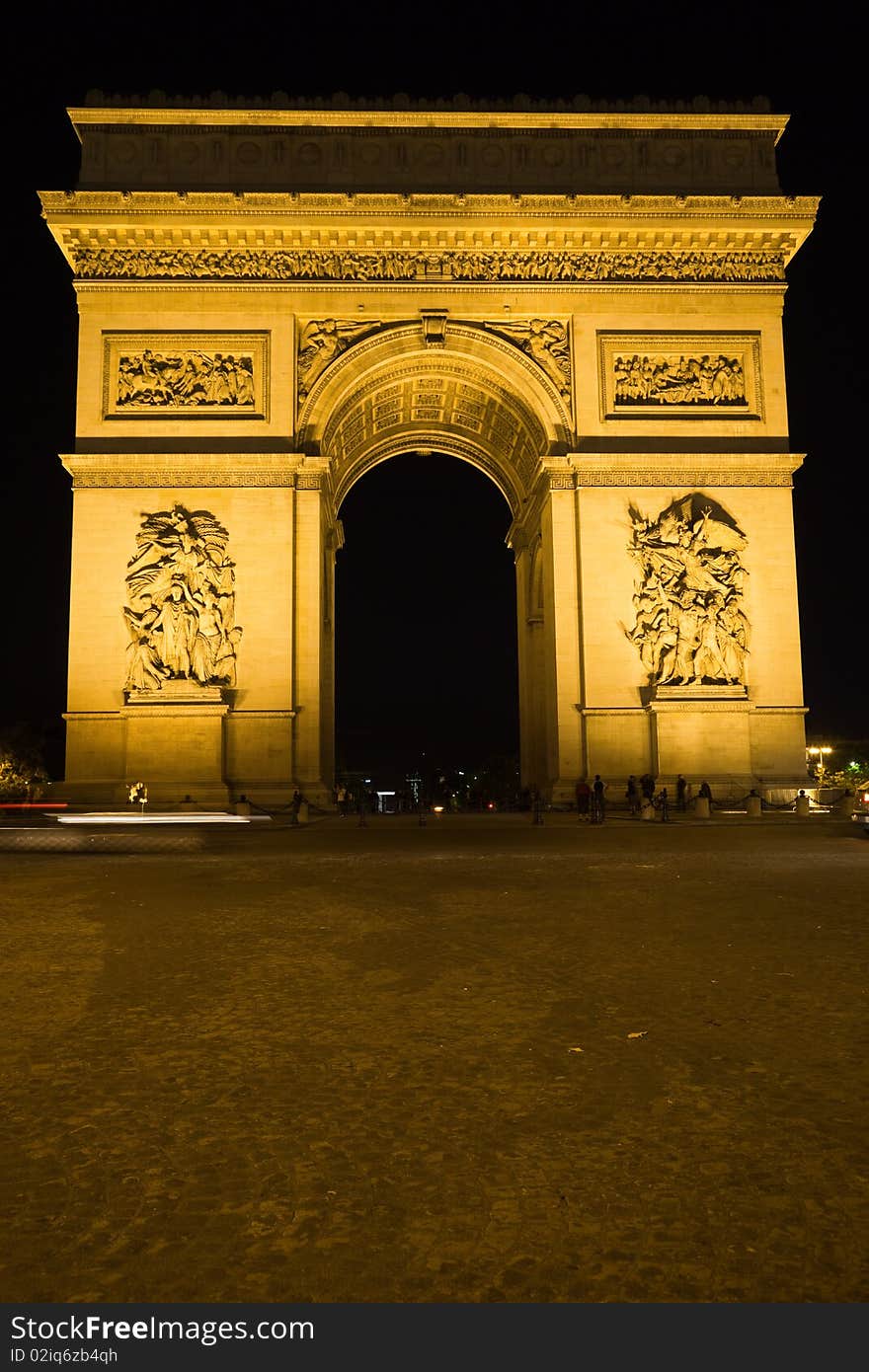 The Arc of Triomphe, Paris