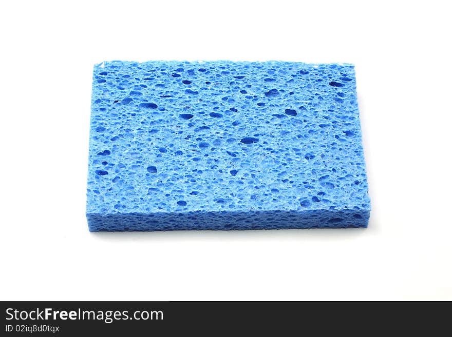 A Blue Sponge