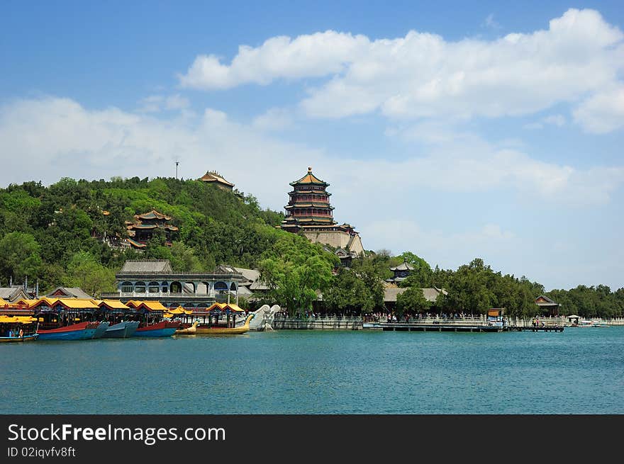 The Summer Palace is  the most famous  emperor garden in china.