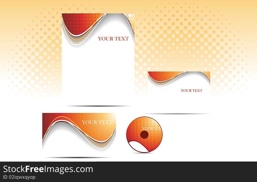 Business style templates this type more templates  Vector illustration