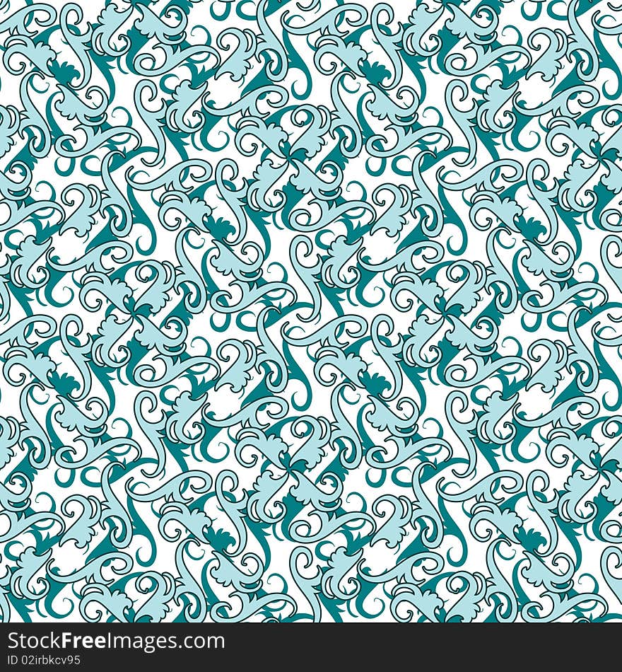 Seamless ornament pattern