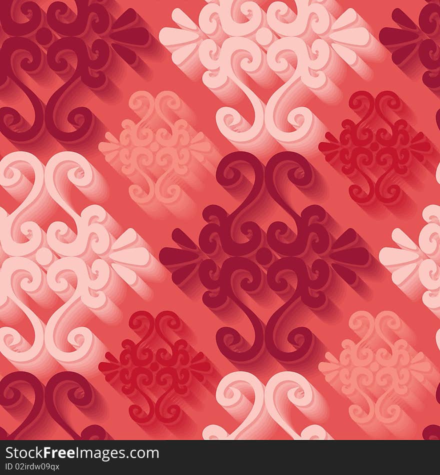 Seamless ornament pattern