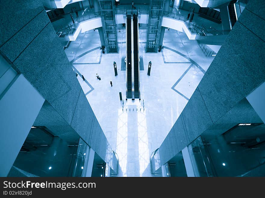 Interior of the shanghai airport,modern building concept. Interior of the shanghai airport,modern building concept.