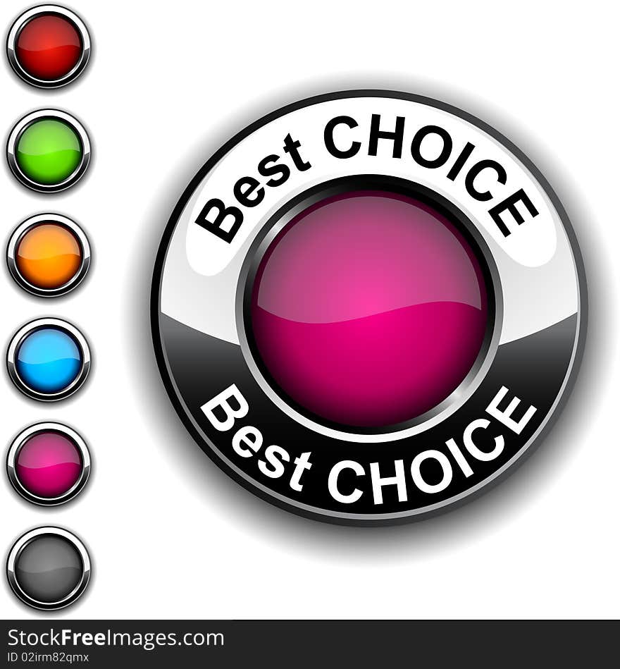 Best choice  button.