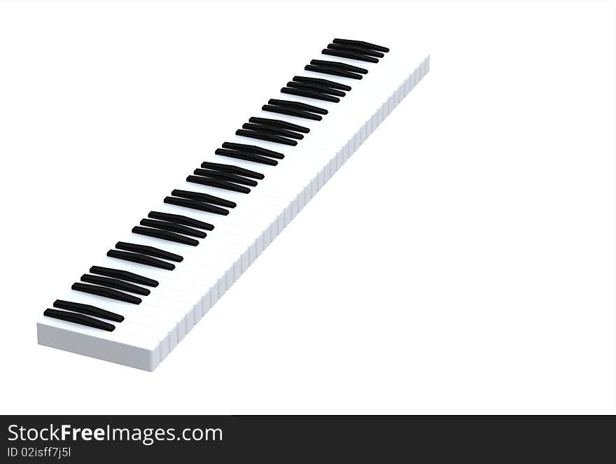 Piano keys