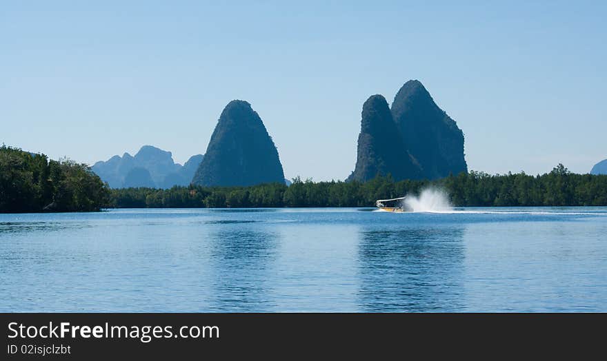 Long Tailed Boat, Thailand