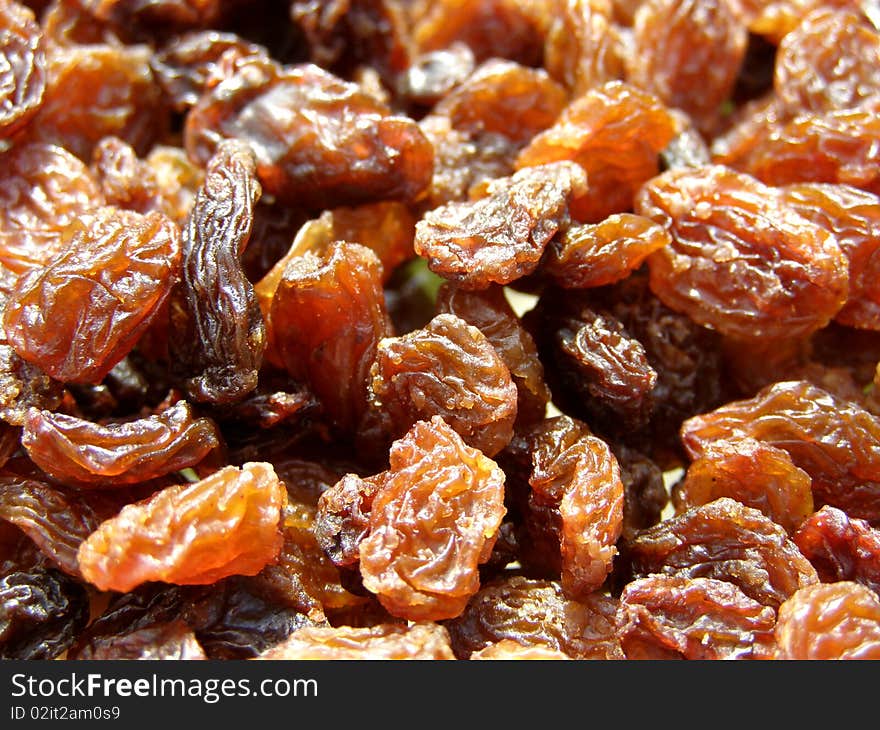 Raisins detail