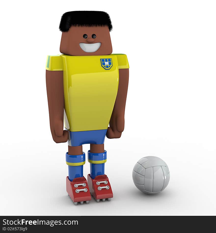 Football Player - Team Brazil