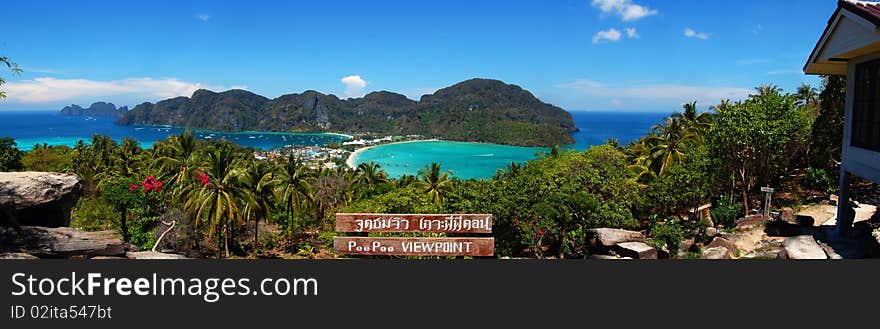 Phi Phi panorama view point