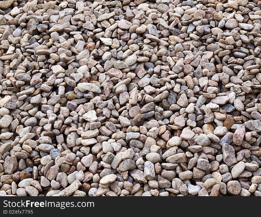 Pebble stone tiled background