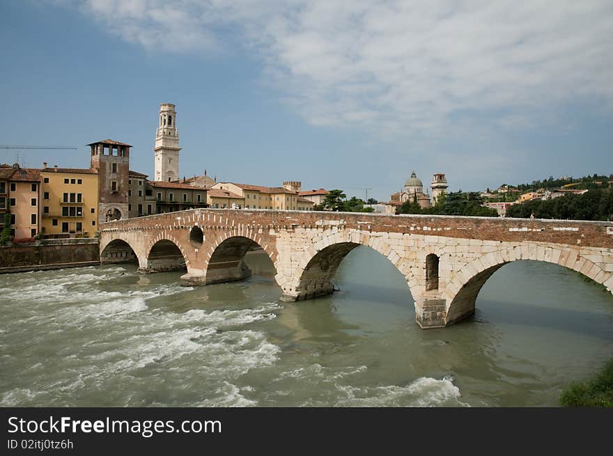 Landscape of the bridge