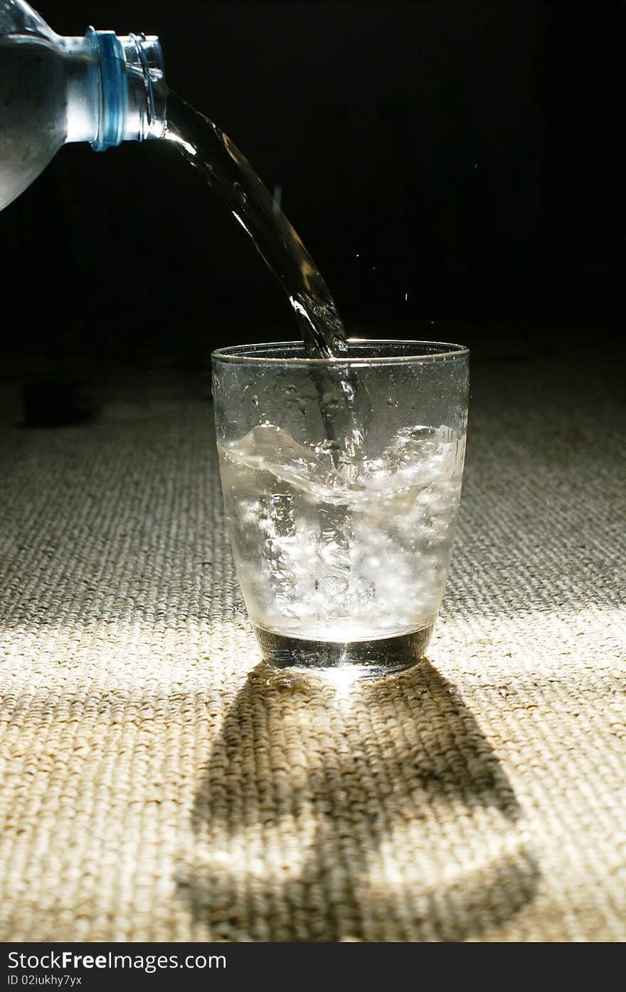 Water Pouring Glass