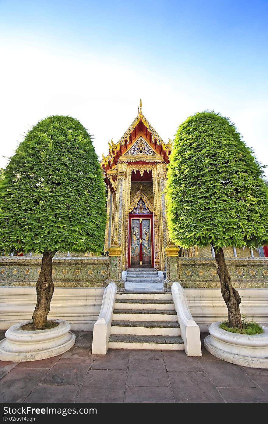 Old Thai Temple in Bangkok.