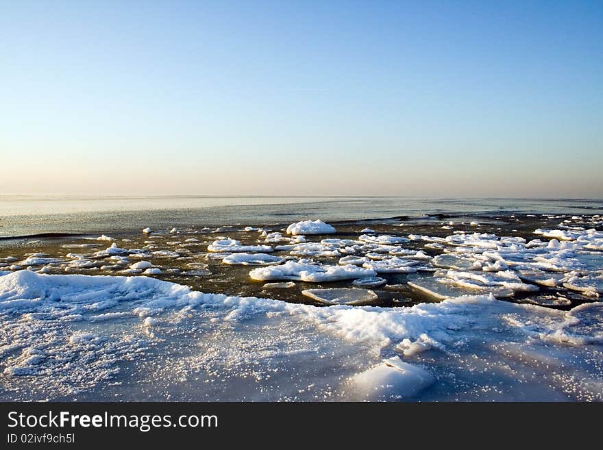 Ice On Sea