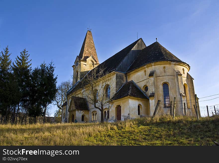 Old church, photo taken in Romania Cris