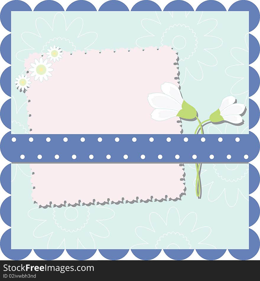 Floral card