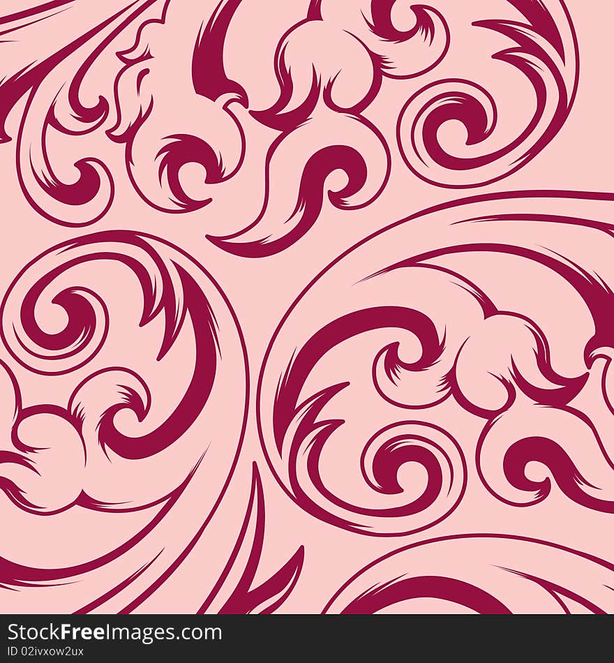 Seamless Vintage Background Pattern