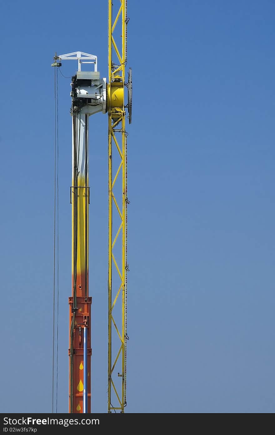 Pivot point engineering of a large fairground amusement ride. Pivot point engineering of a large fairground amusement ride